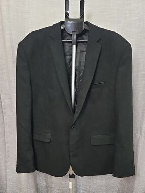 Coofandy Classic Black Single-Button Notch Blazer